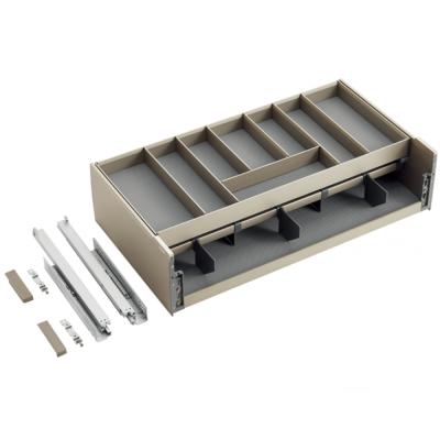 Выдвижной двойной алюминиевый Мультиящик Nuomi Encanto  series, 800мм, Шампань(4)